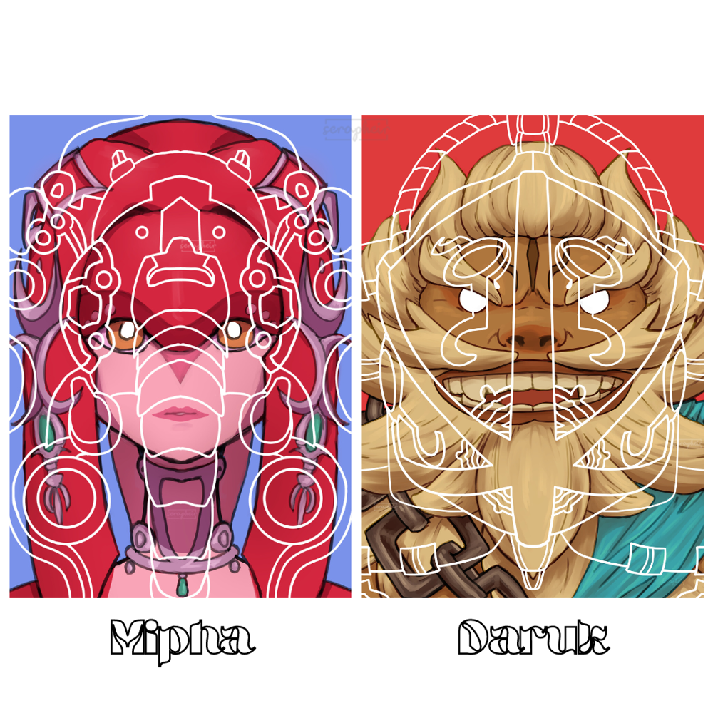 Divine Beasts (BOTW) - Prints