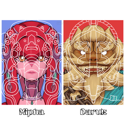 Divine Beasts (BOTW) - Prints