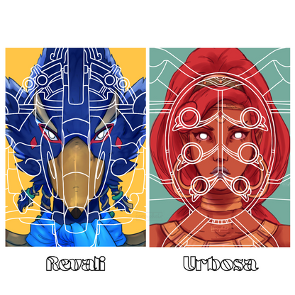 Divine Beasts (BOTW) - Prints
