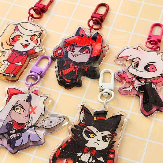 Hazbin Hotel - Acrylic Charms