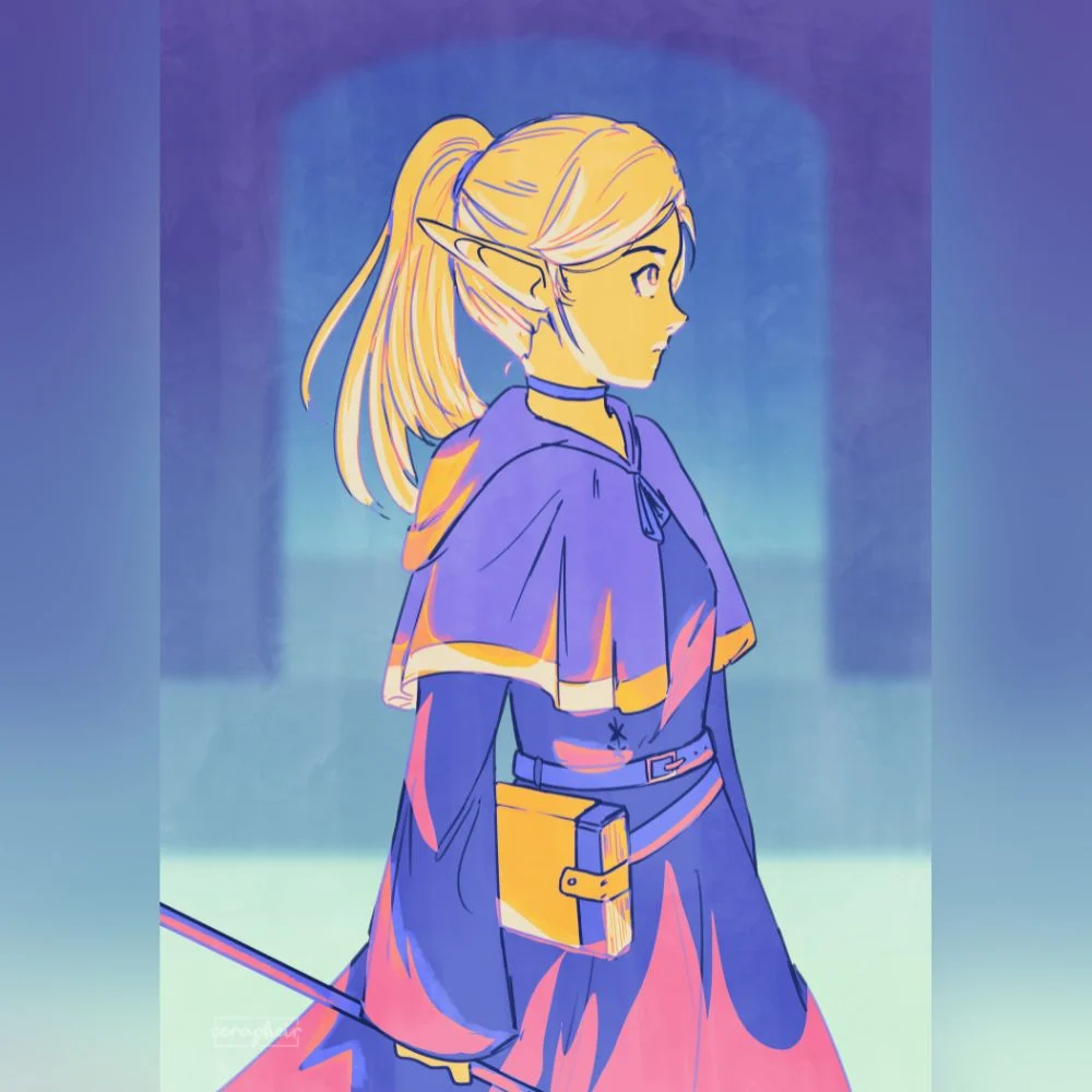 Marcille - Dungeon Meshi - Print