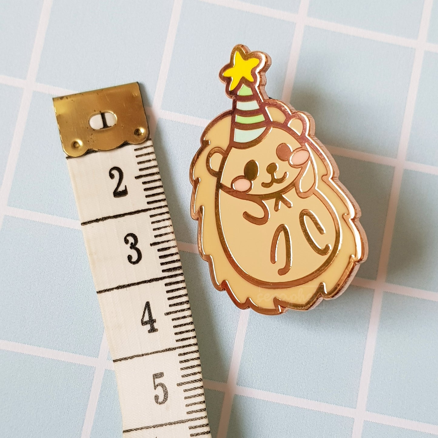 Party Hat Hedgehog - Enamel Pin 🎉