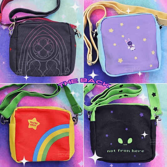 Crossbody Bags 🖤🚀🐛👽
