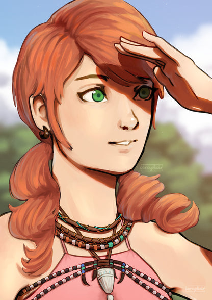 Oerba dia Vanille - FFXIII - Print