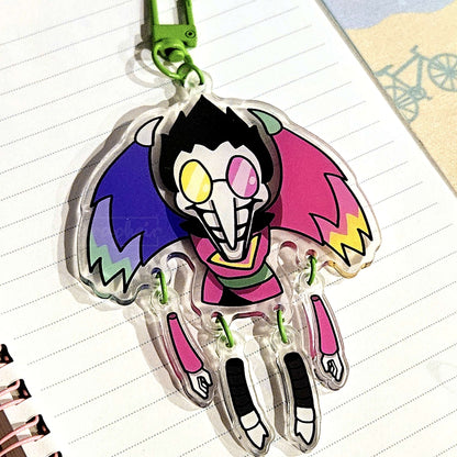 Spamton NEO - Deltarune - Multi-tiered Acrylic Charm