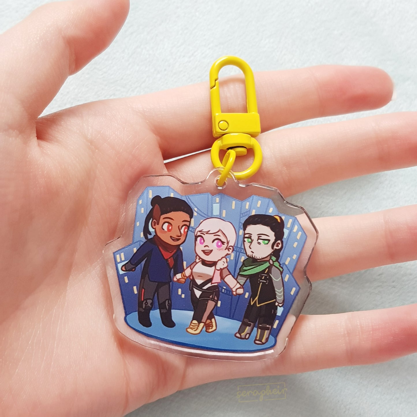 This Is Not The End; - Acrylic Charm [OC]