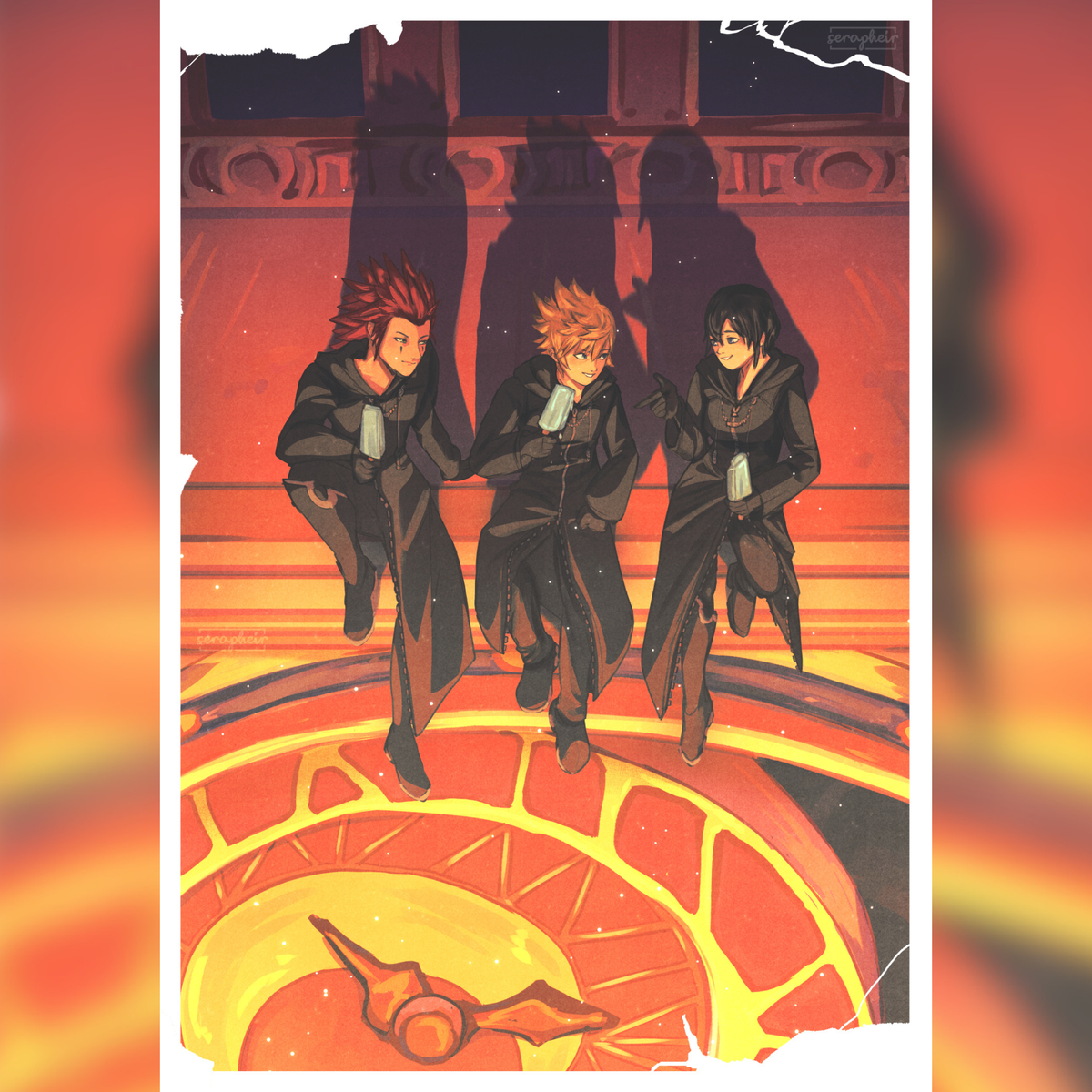 Sea-Salt Trio - Kingdom Hearts - Print