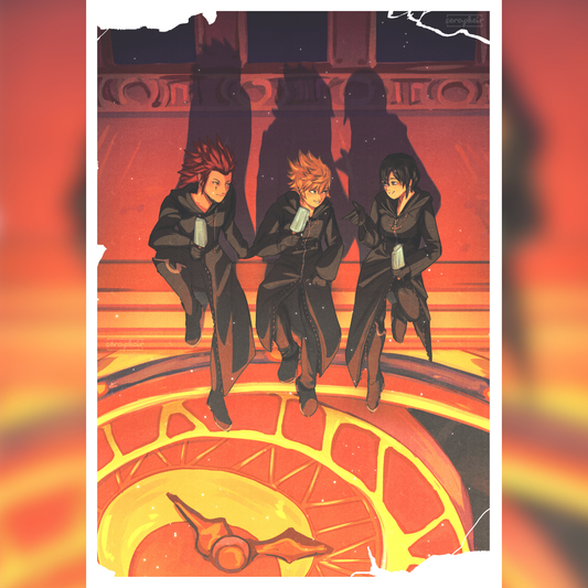 Sea-Salt Trio - Kingdom Hearts - Print