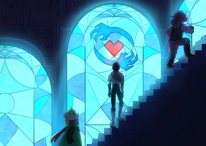 Dark Sanctuary - Deltarune - Print