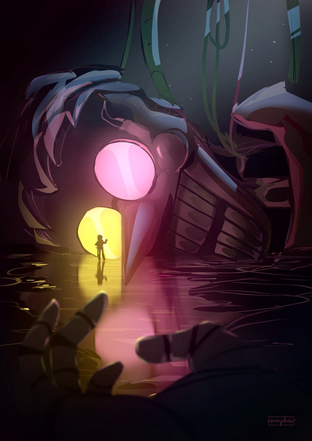 Dial Tone / Spamton - Deltarune - Print