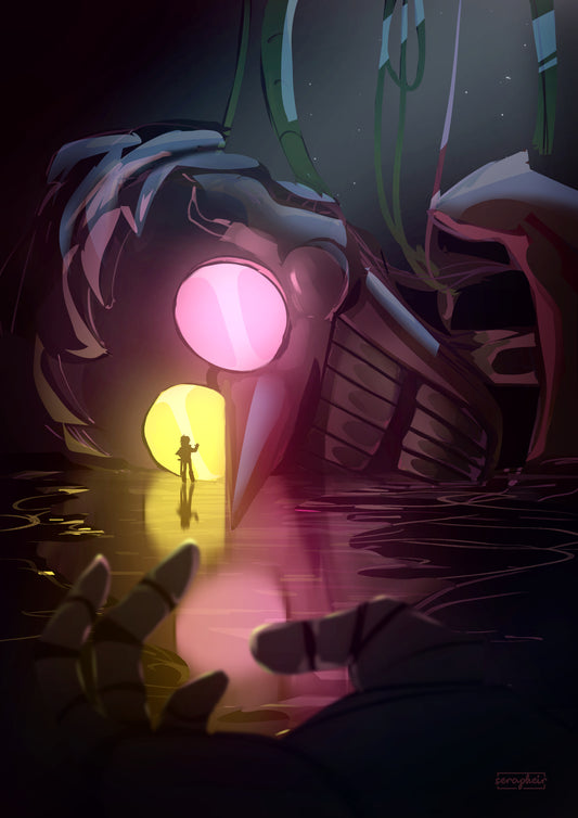Dial Tone / Spamton - Deltarune - Print