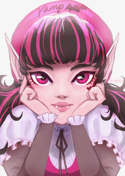 Draculaura - Monster High - Print