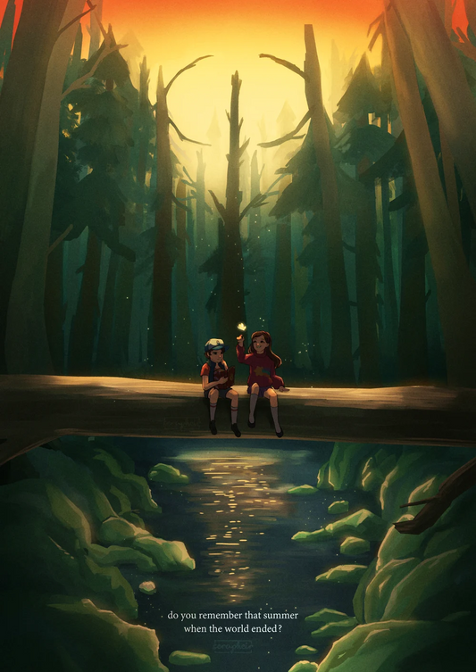 Gravity Falls - Print