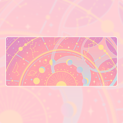 Pink Zodiac - Deskmat 🌌 [90x40cm]